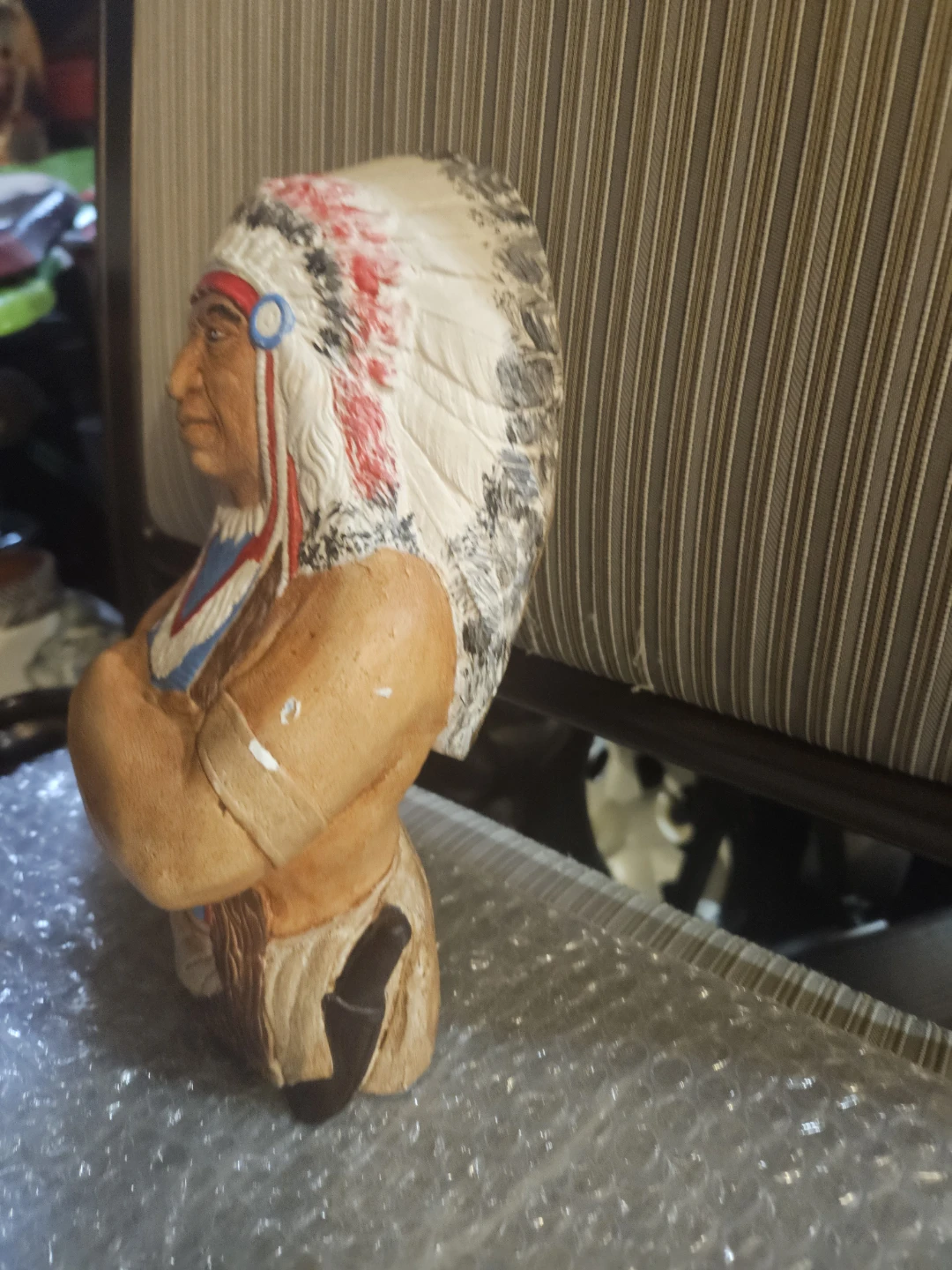 Native American Chief Figurine - photo 5