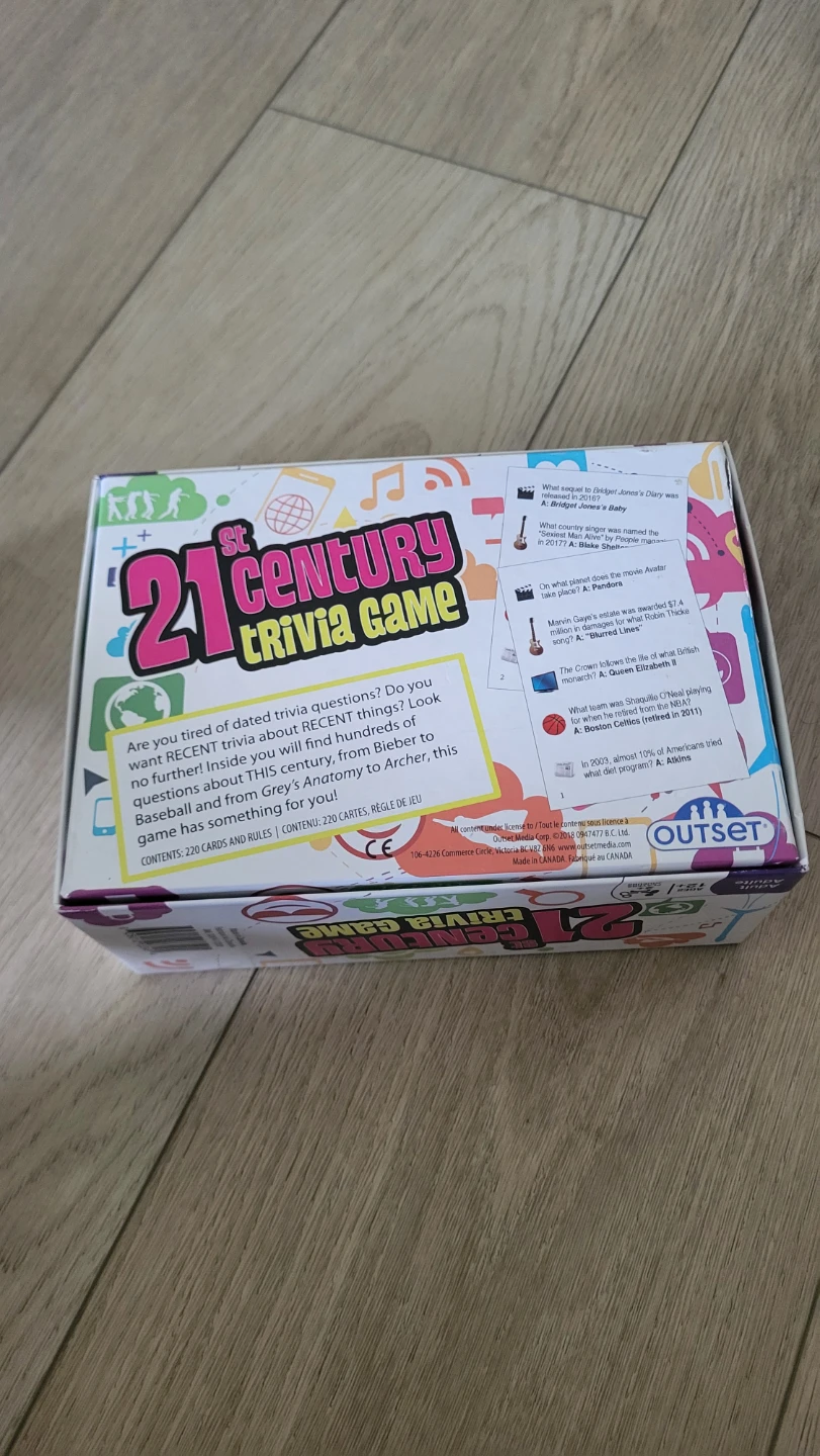 21st Century Trivia Game by Outset - photo 2