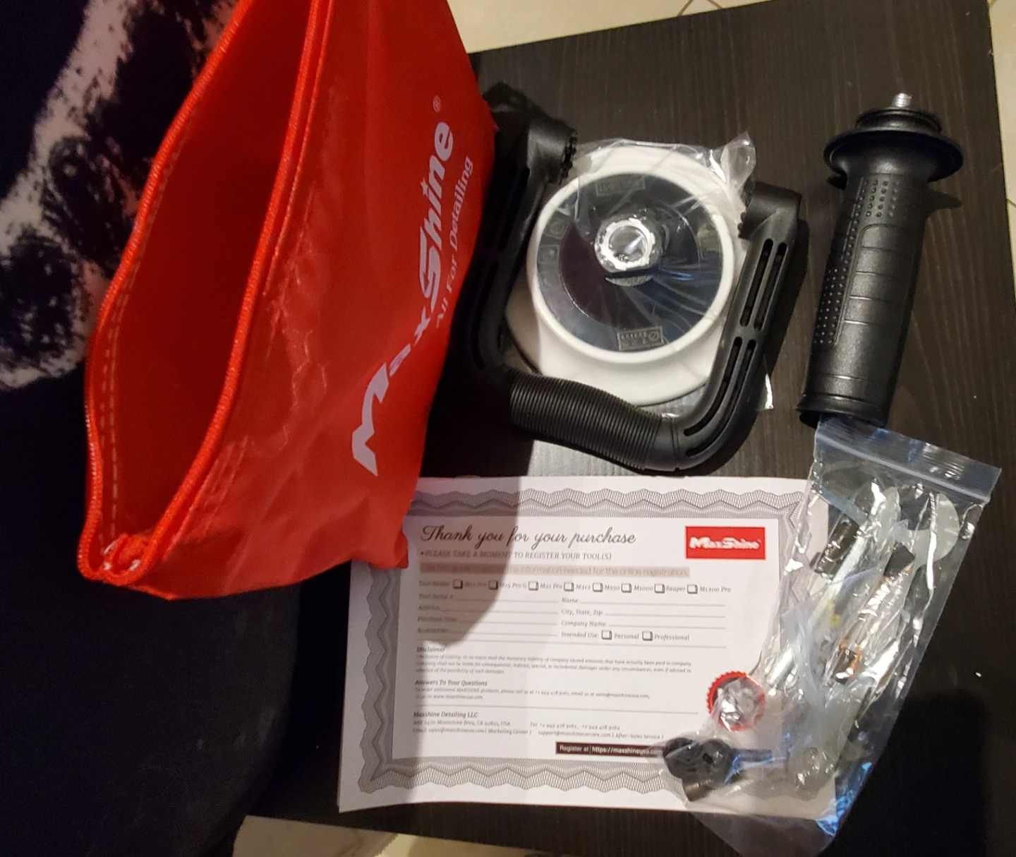 MaxShine M1000 Pro Rotary Polisher - photo 2