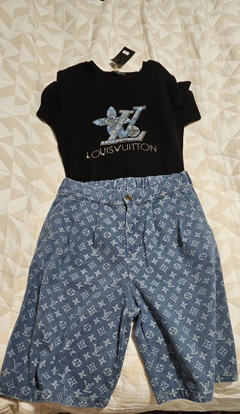 Louis Vuitton T-Shirt and Shorts Set