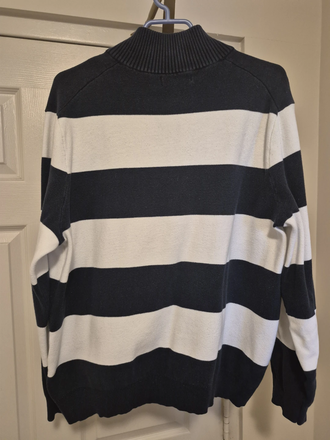 Nautica Striped 1/4 Zip Sweater - Size L ⚽️ - photo 5