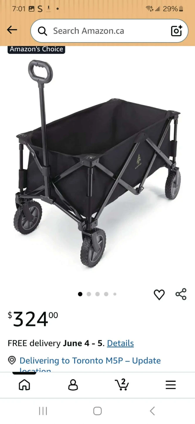 Folding Outdoor Wagon - photo 2
