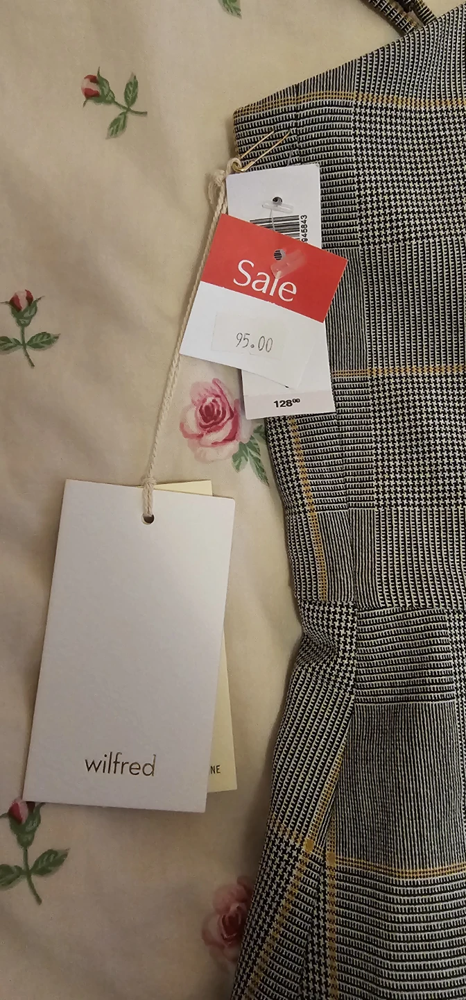 Wilfred Plaid Mini Dress - photo 2