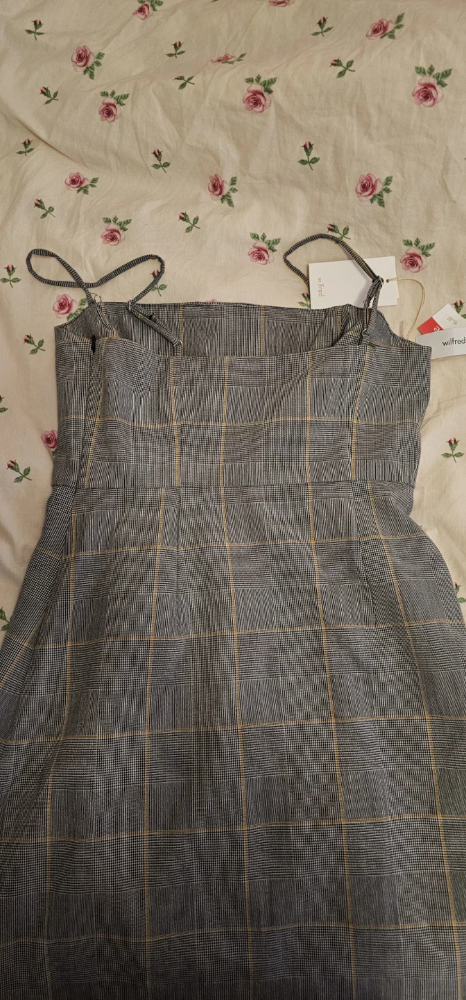 Wilfred Plaid Mini Dress - photo 3