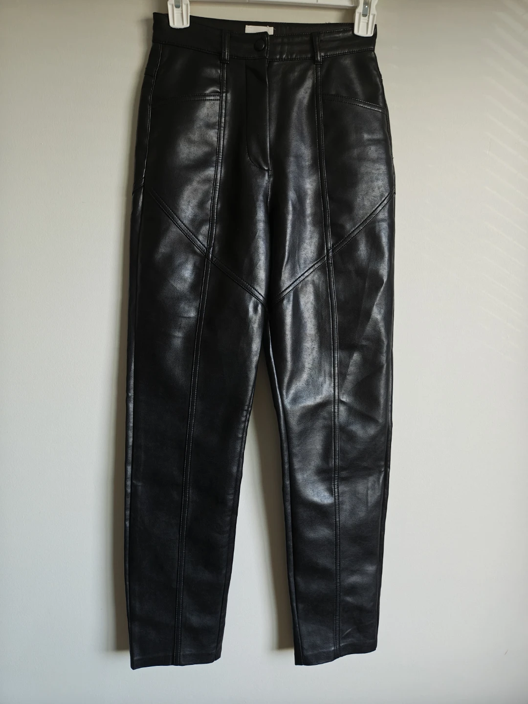 Wilfred Black Faux Leather Pants - photo 2
