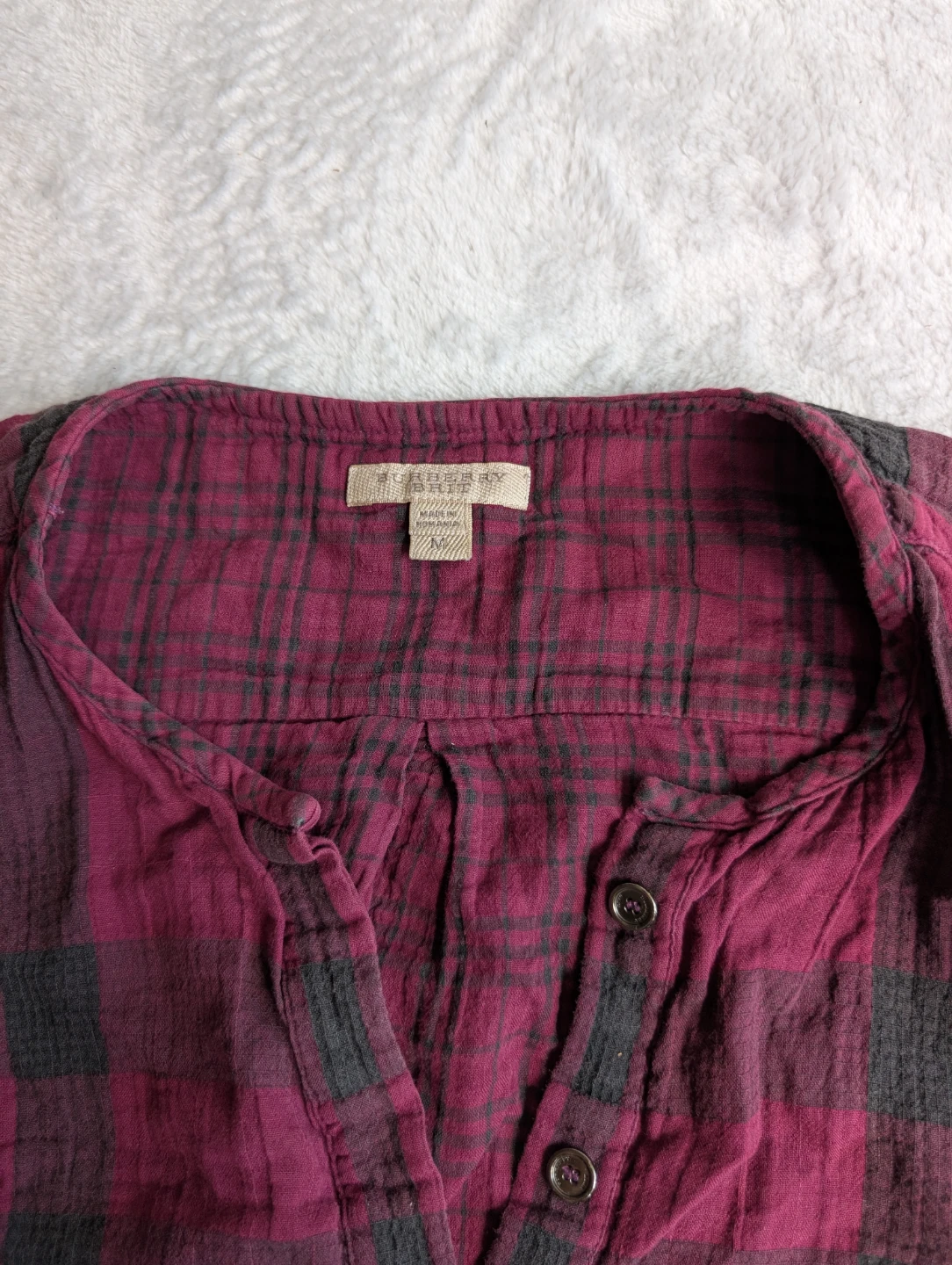 ⚽Burberry Brit Plaid Tunic Shirt - photo 2