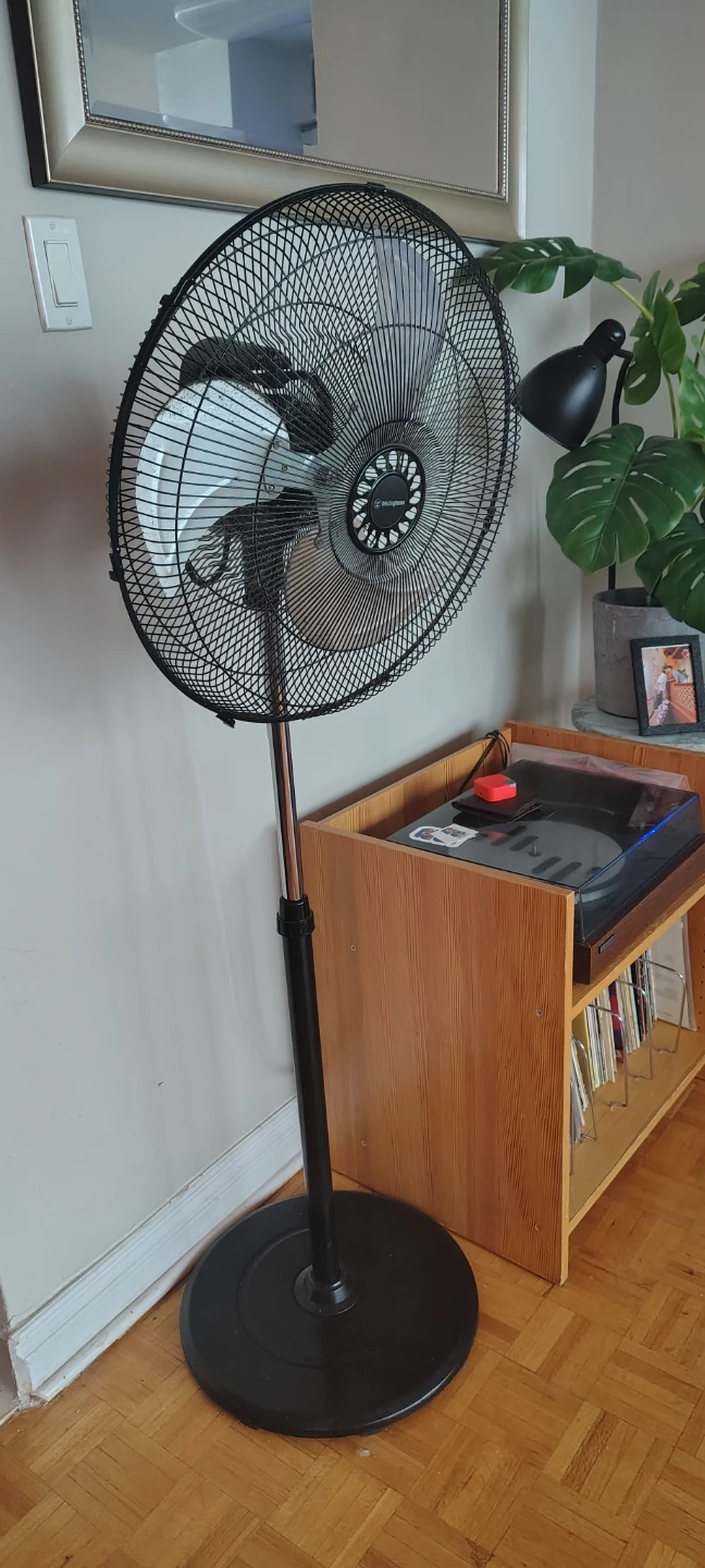 Westinghouse Pedestal Fan - Black