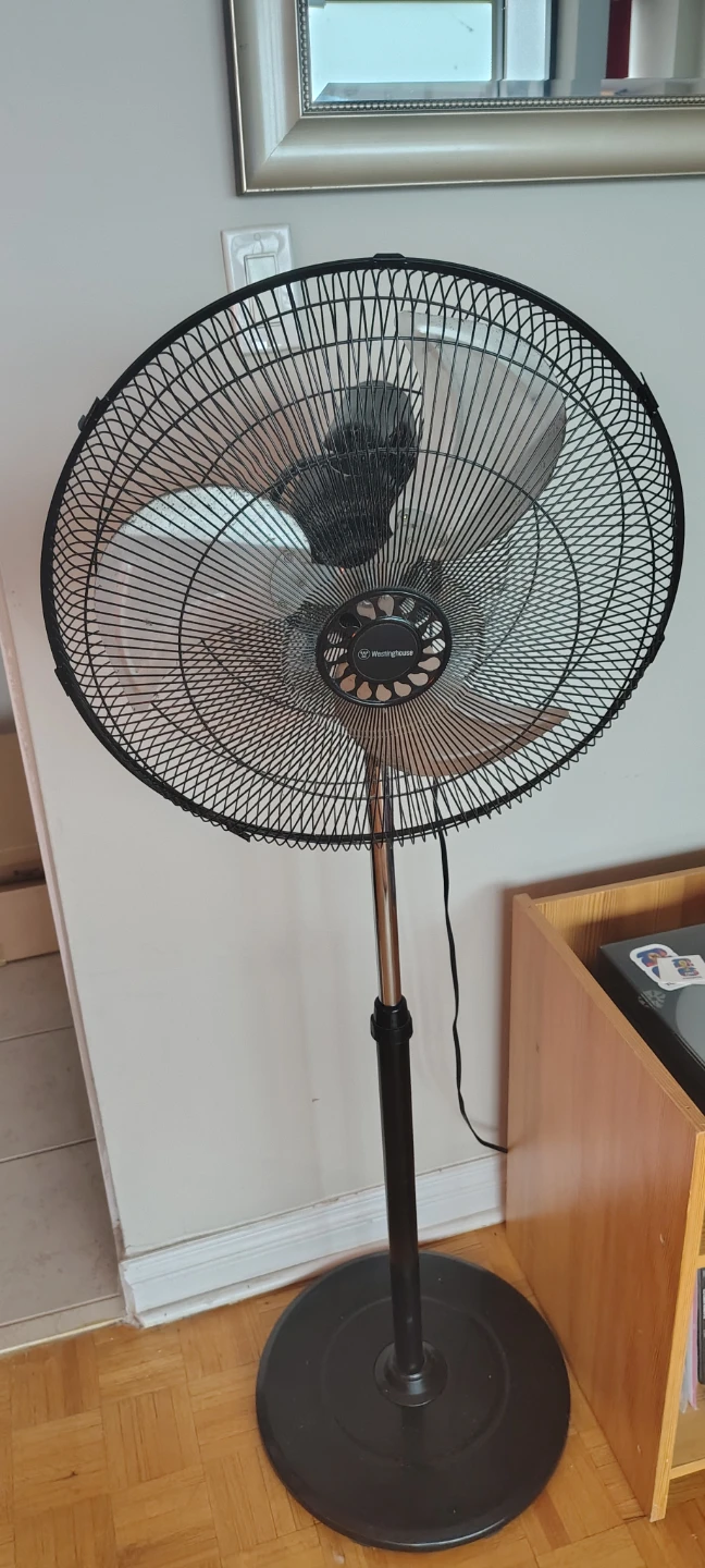 Westinghouse Pedestal Fan - Black - photo 2