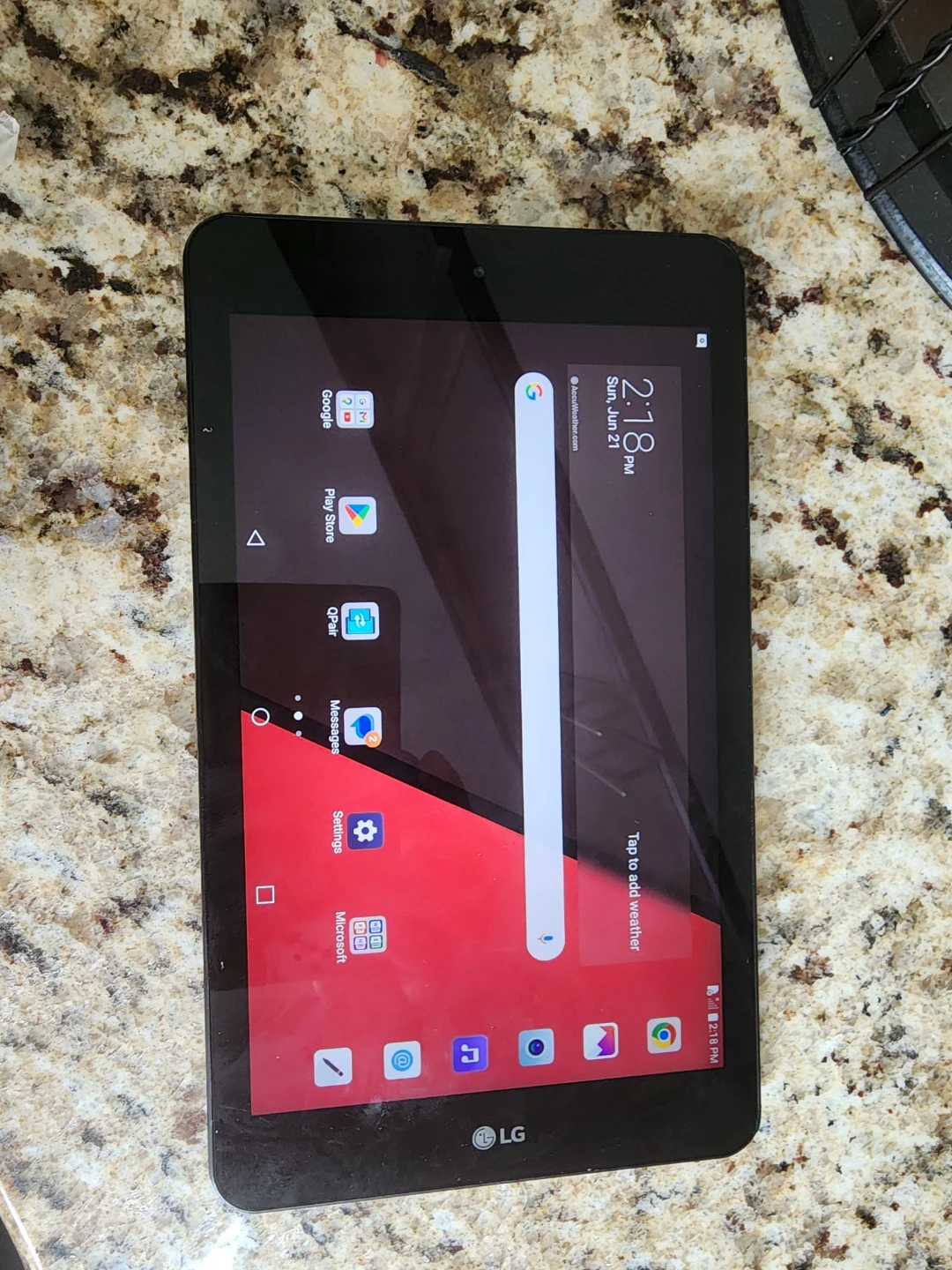 LG Tablet cellular