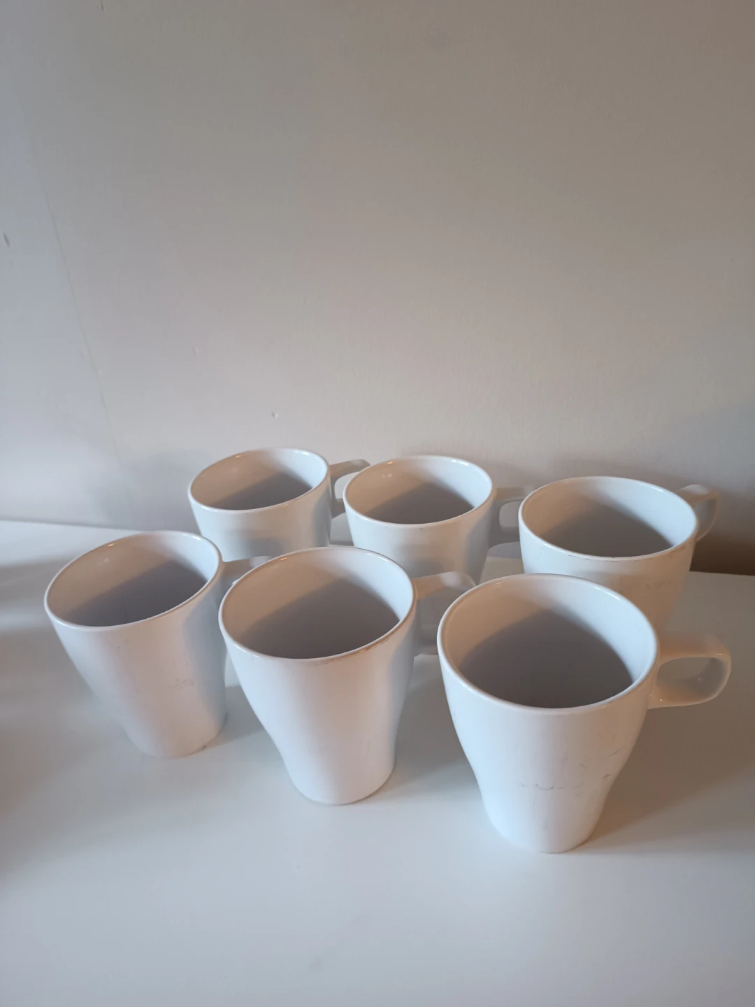 IKEA FÄRGRIRK Mugs - Set of 6 - White