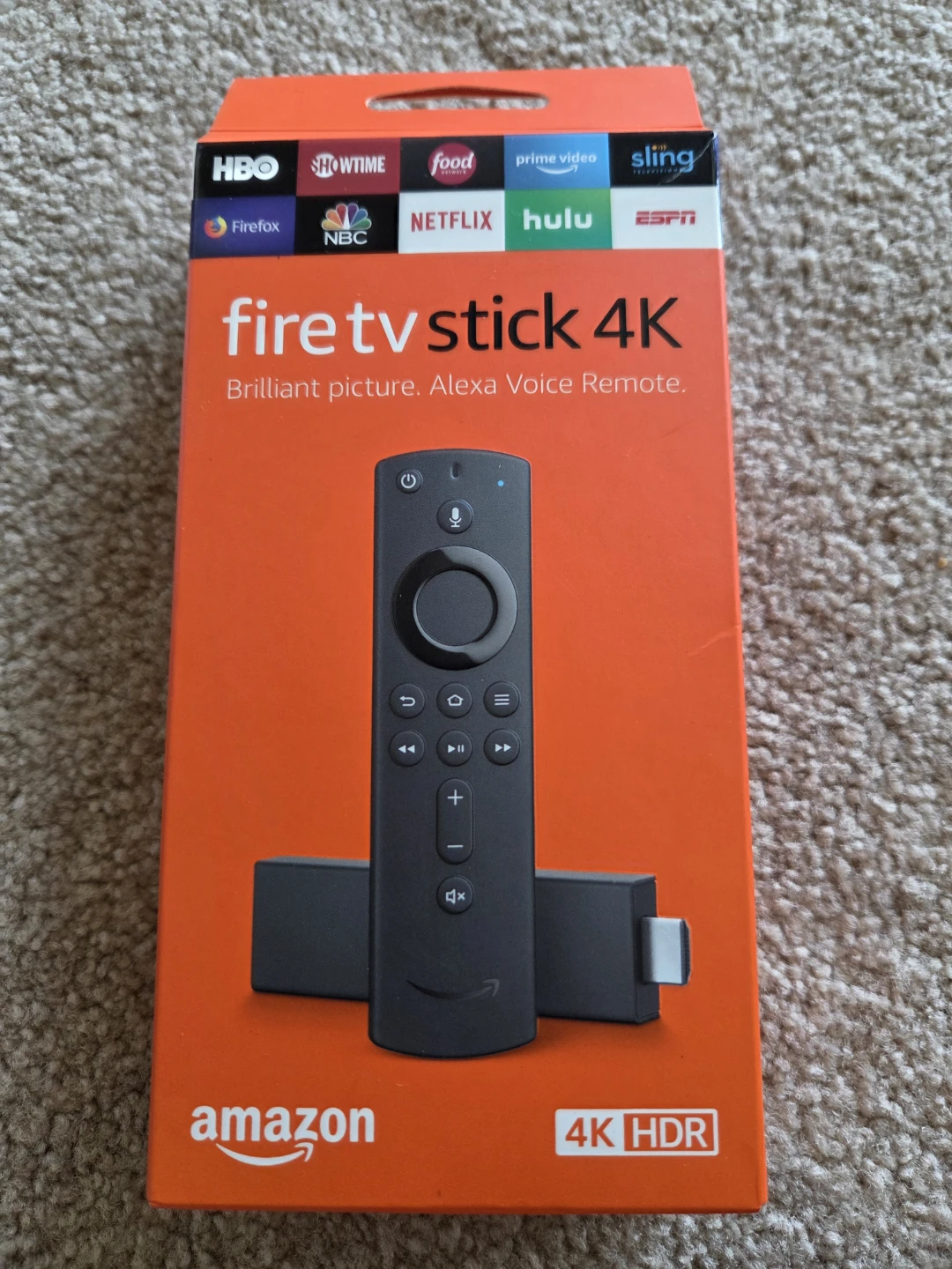 Amazon Fire TV Stick 4K with Alexa Voice Remote