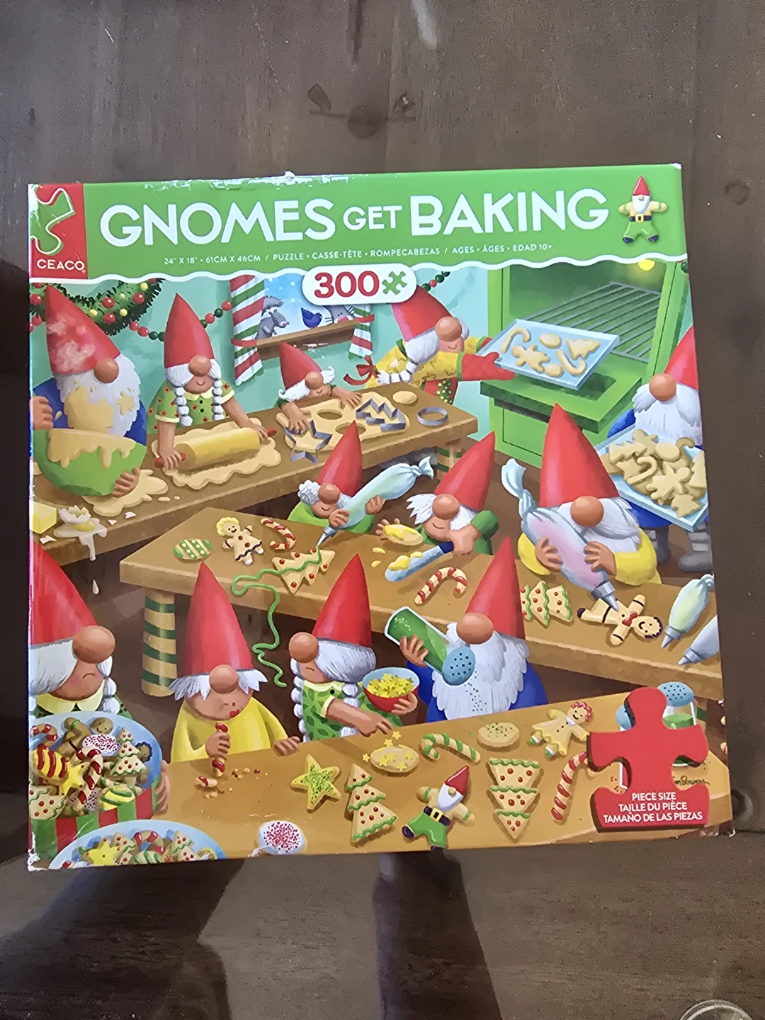 Ceaco Gnomes Get Baking 300 Piece Puzzle