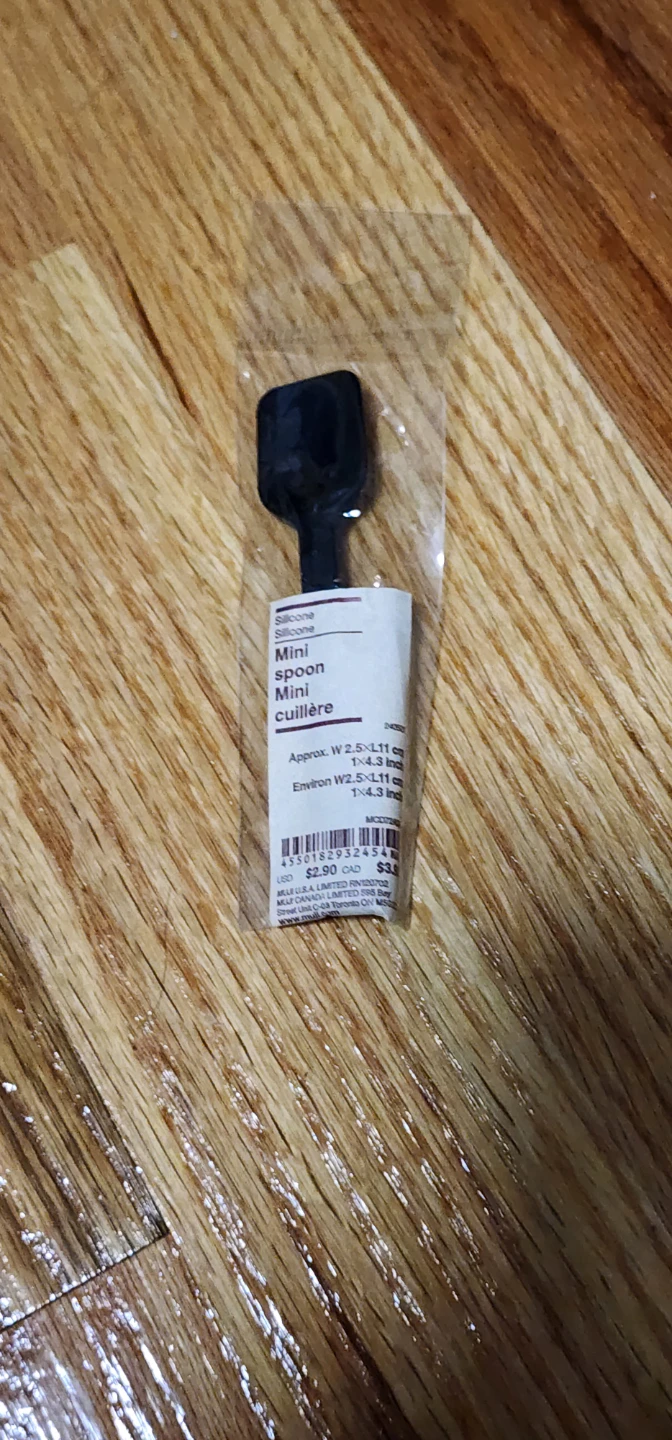 MUJI Mini Silicone Spoon⚽