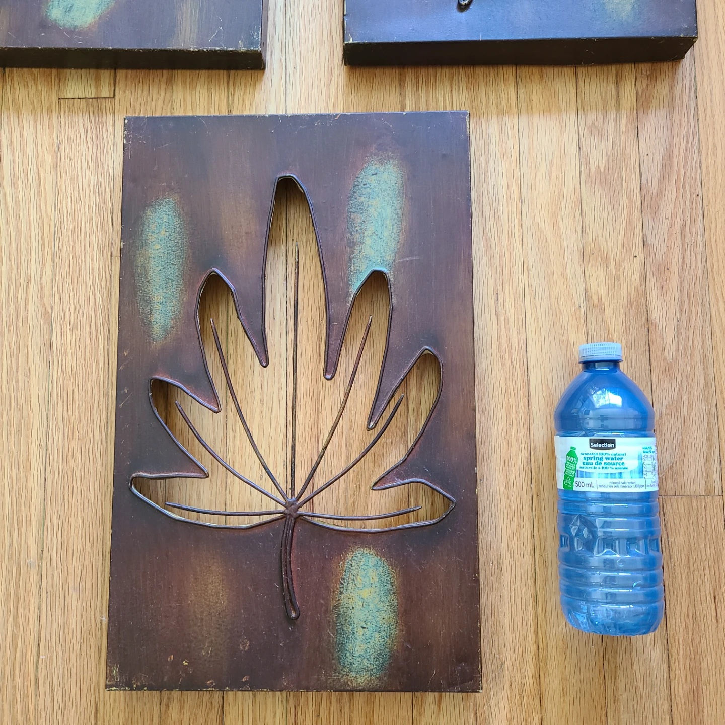 Set of 3 Metal Leaf Wall Art for $20! - photo 2