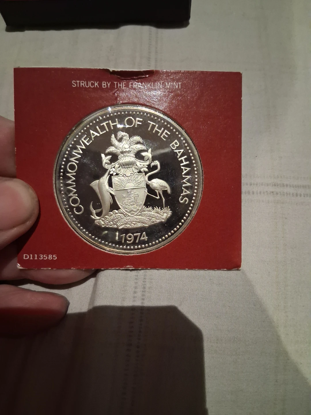 Commonwealth of the Bahamas 10 Dollar Silver Proof Coin - photo 5