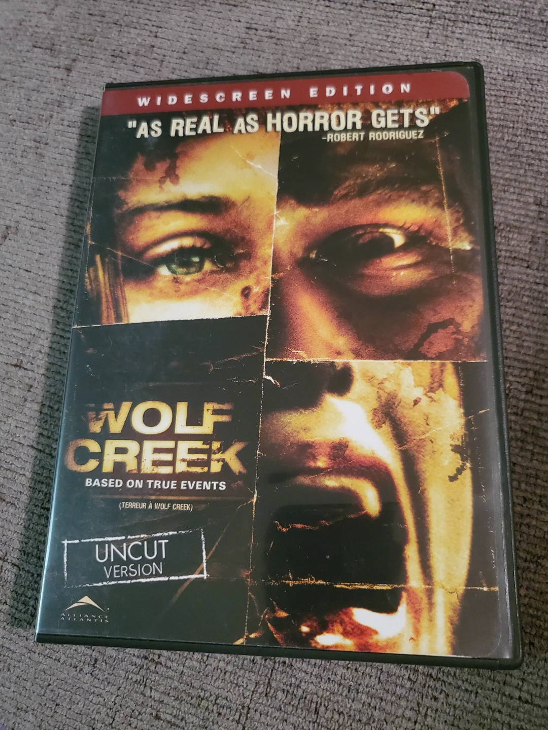 Wolf Creek Uncut Version DVD ⚽