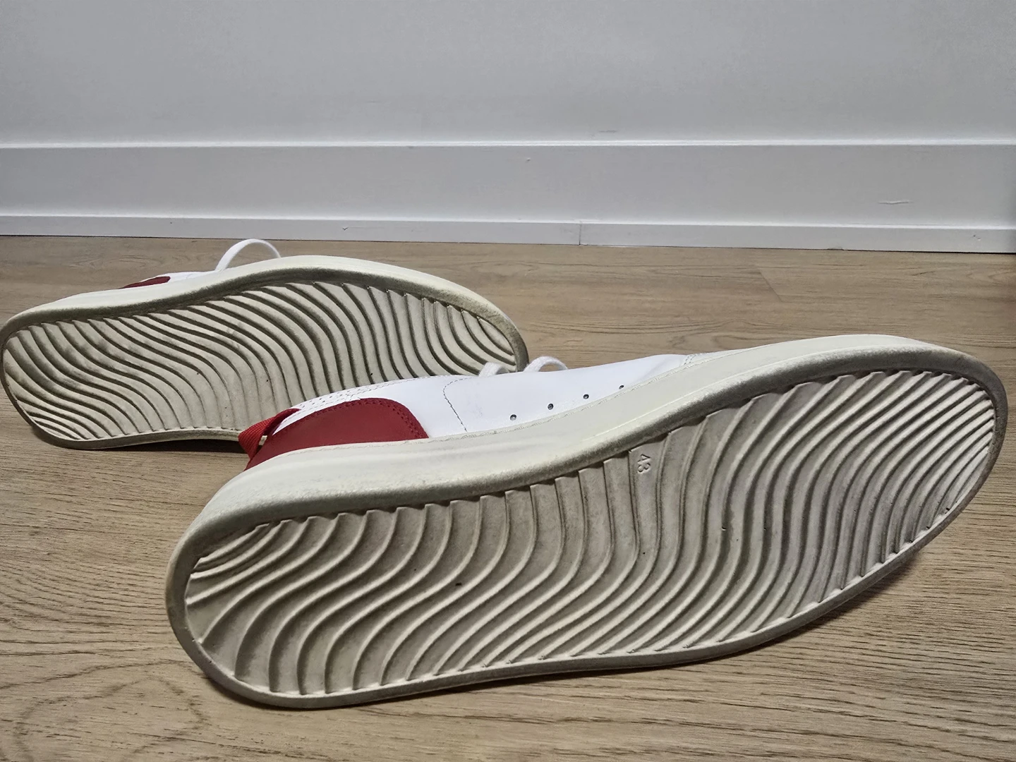 Teddy Smith white & red sneakers - Size 43 - photo 3