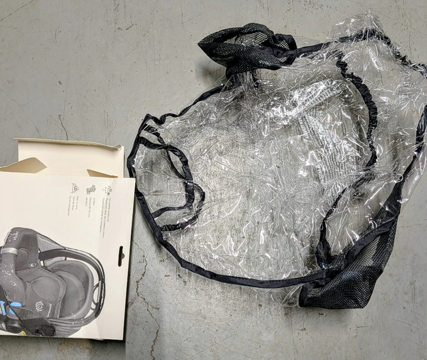 UPPAbaby Rain Shield for infant car seat | New - photo 2