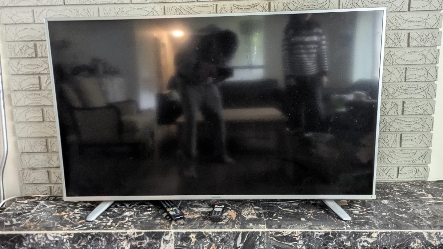 55" Sharp 4K Smart TV (LC-55N8003U) - As-Is