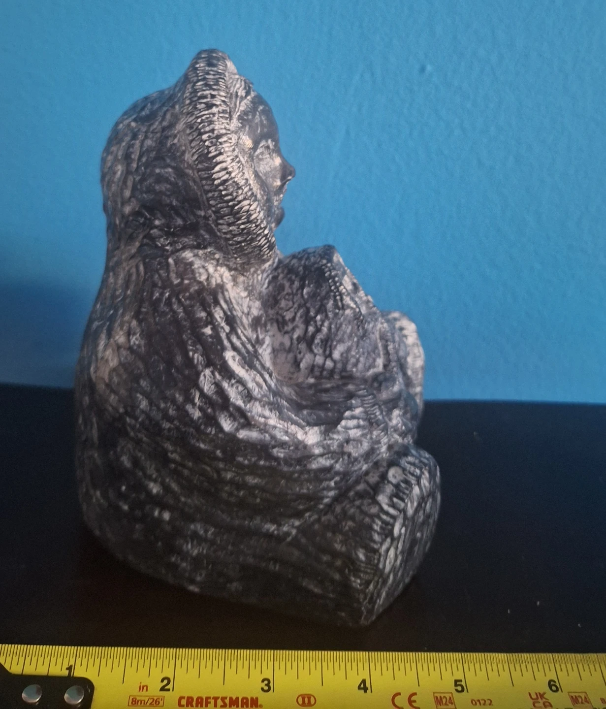 Vintage large Carved Stone Inuit Figures - photo 4