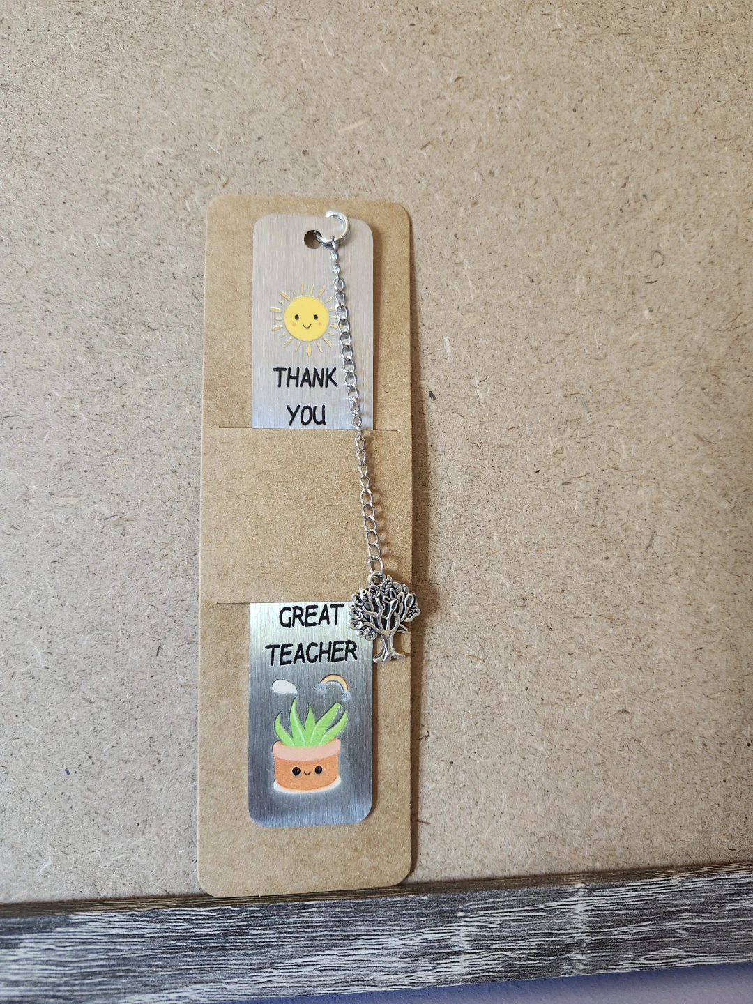Teacher's Appreciation Stainless Steel Bookmarks -$5 Each - photo 2