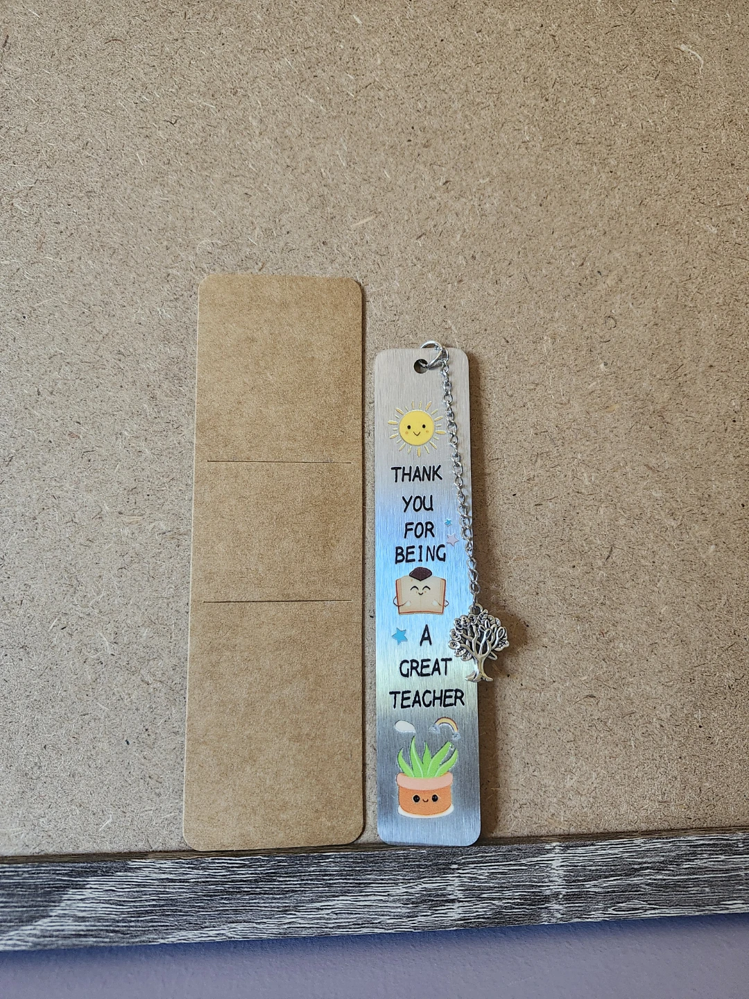 Teacher's Appreciation Stainless Steel Bookmarks -$5 Each - photo 3