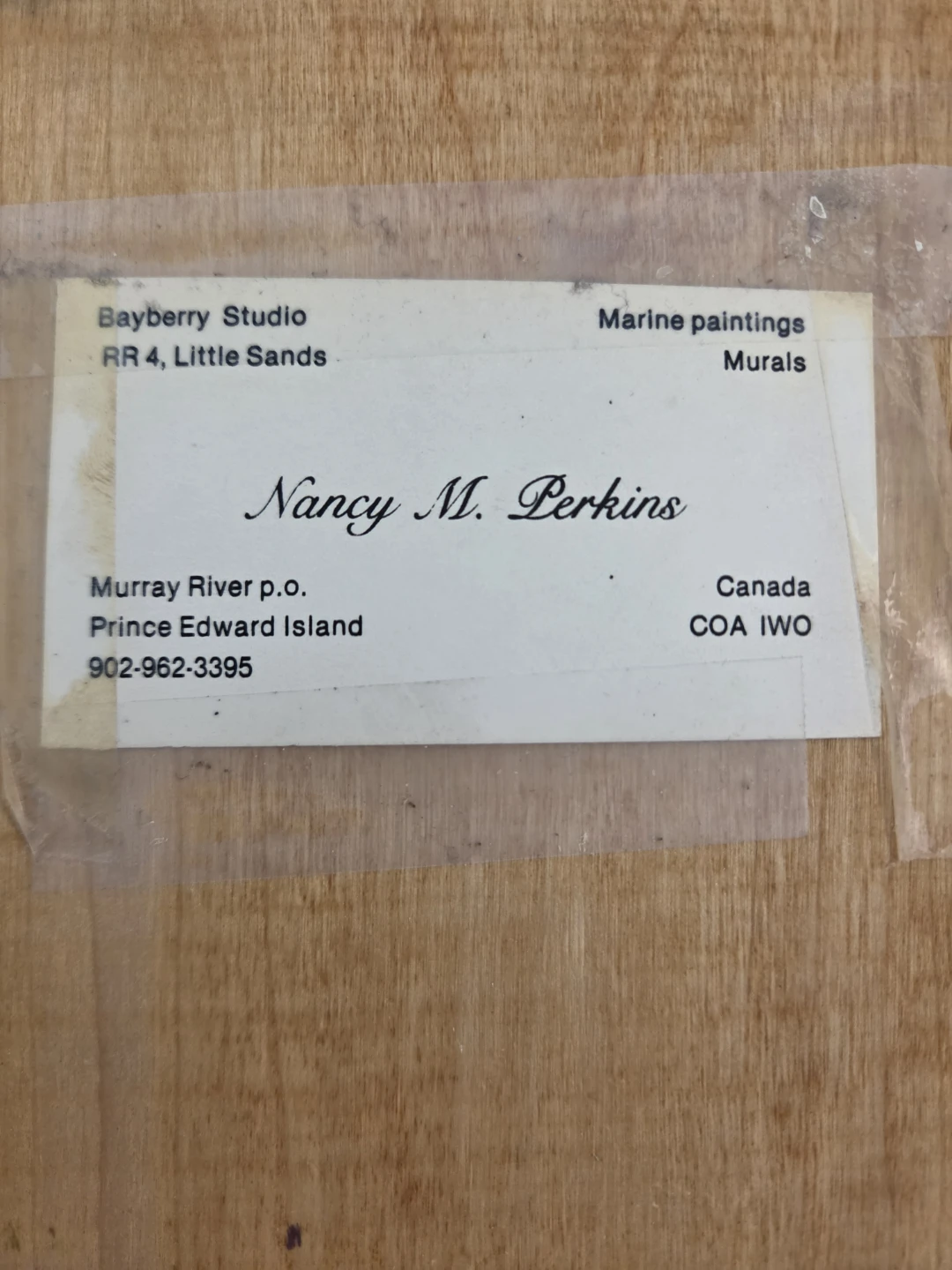 Marine Painting by Nancy M. Perkins - Coastal Scene - photo 4