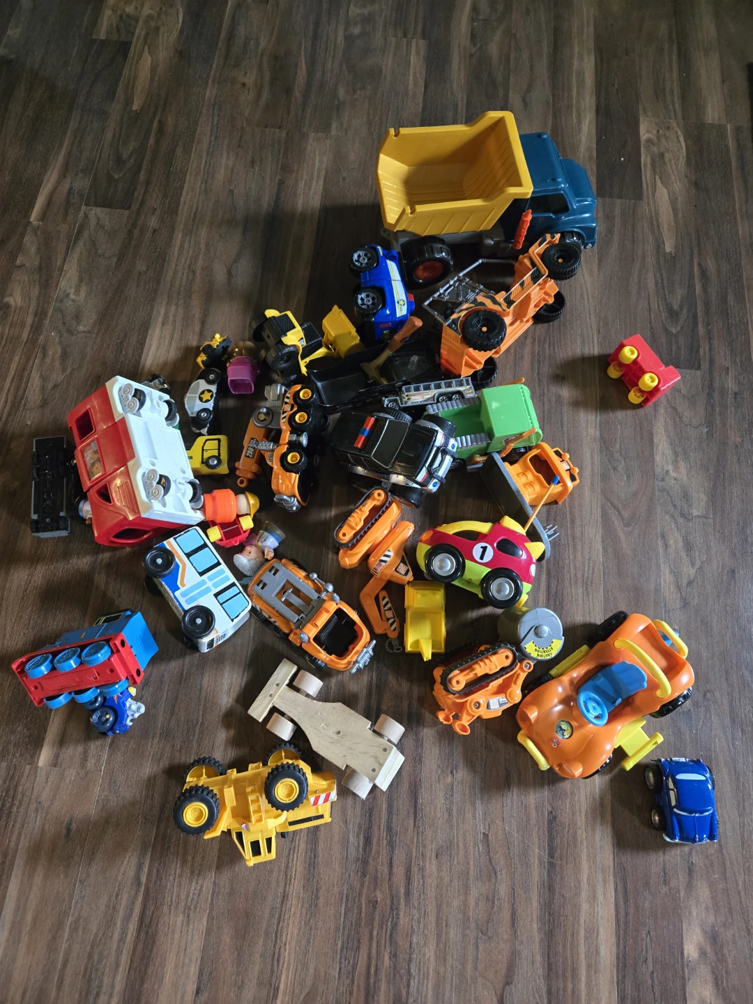 Assorted Toy Vehicles