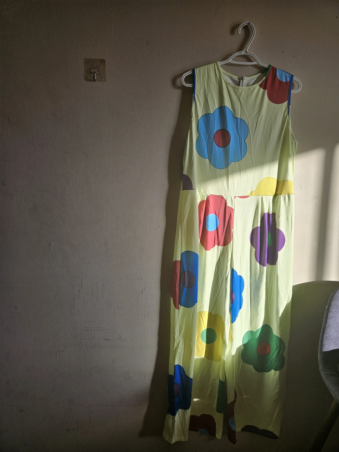 Yellow Maxi Dress with Floral Print - photo 3
