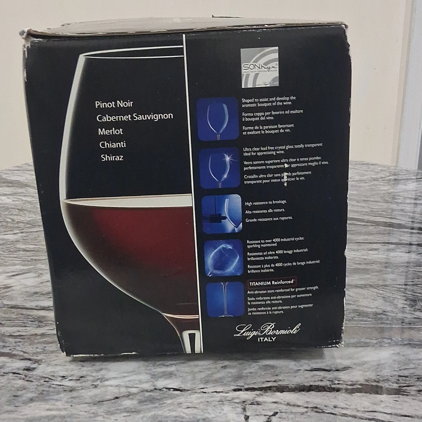 Luigi Bormioli Crescendo Bourgogne Wine Glasses (4-Pack) - photo 3