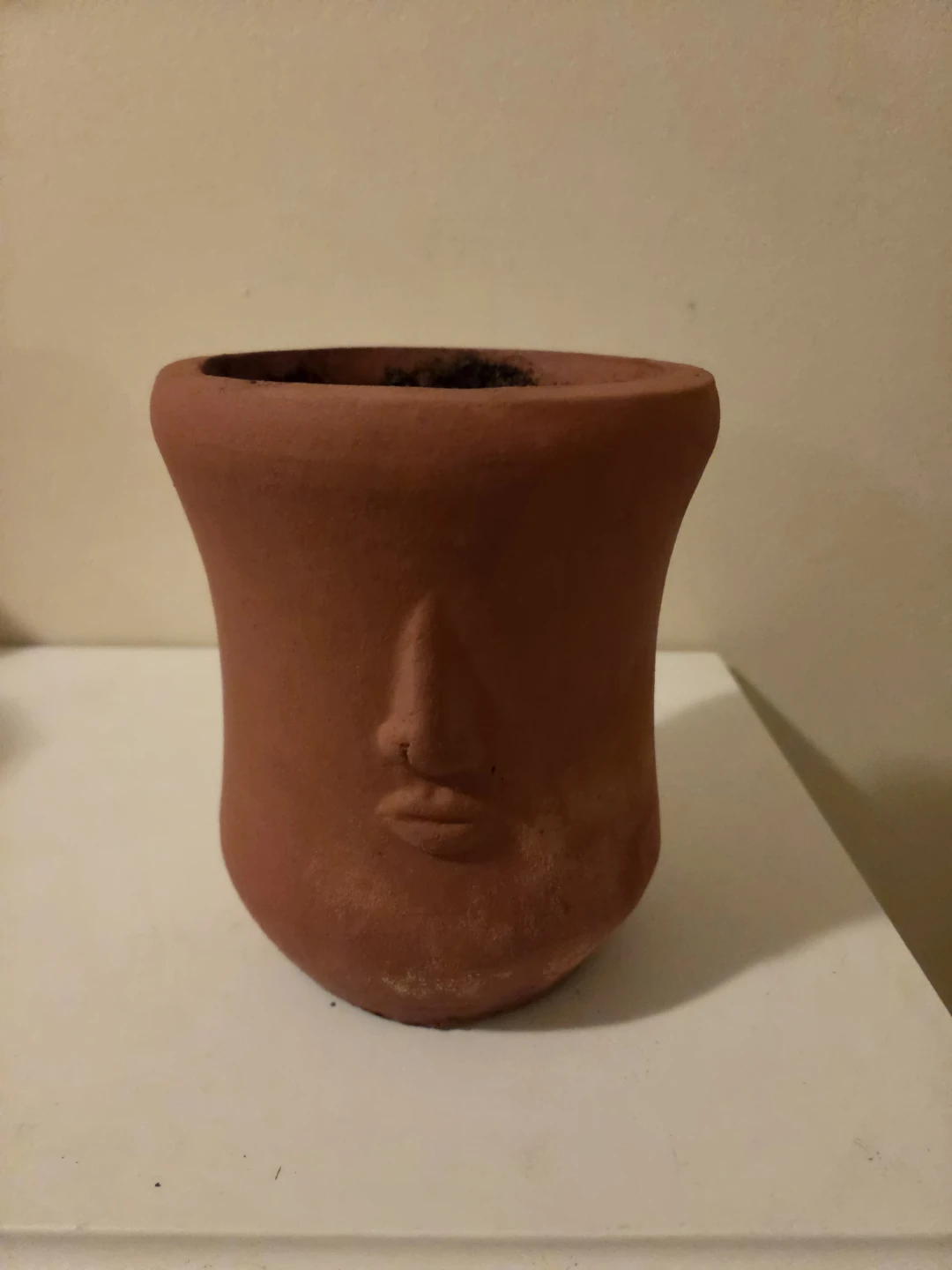 ⚽️Terracotta Face Planter Pot