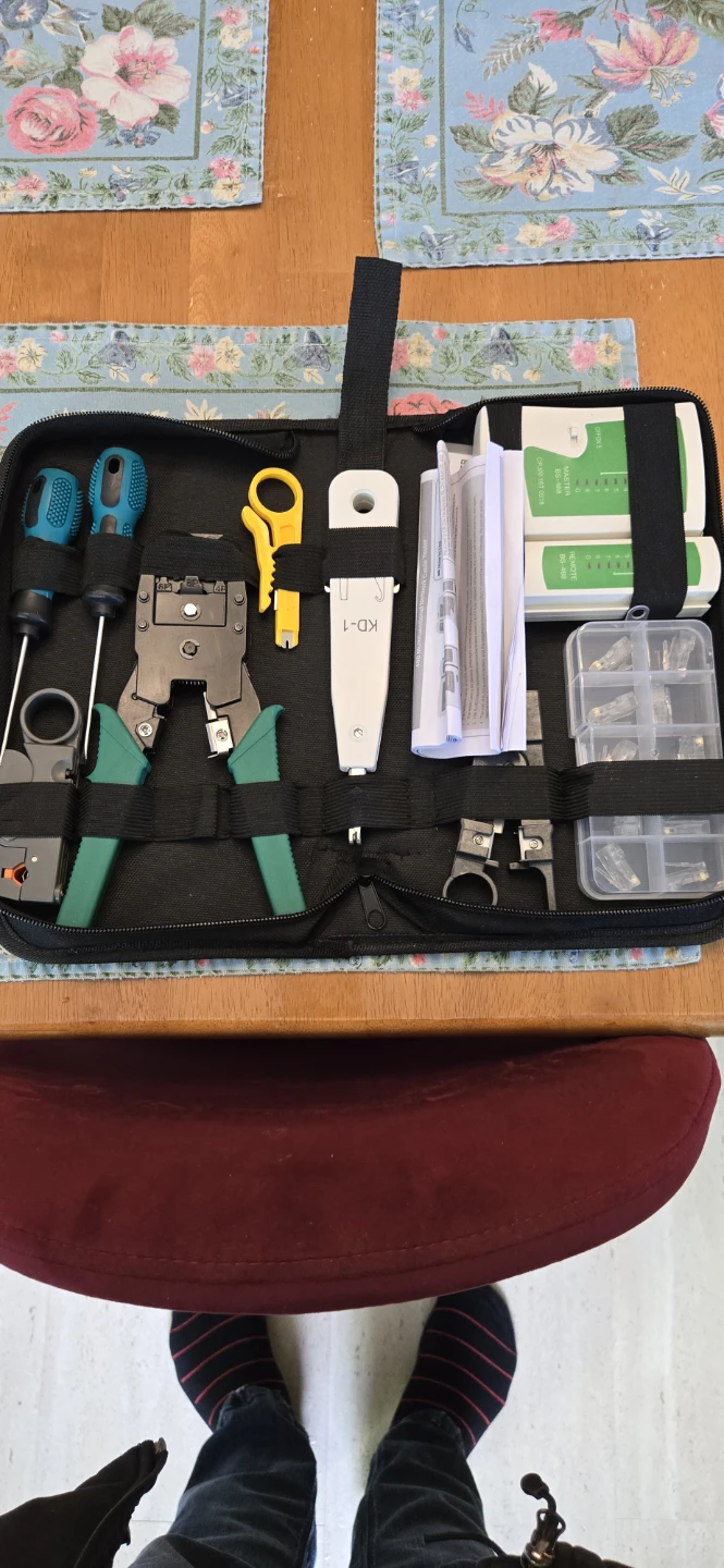 Network Cable Crimper Tool Kit