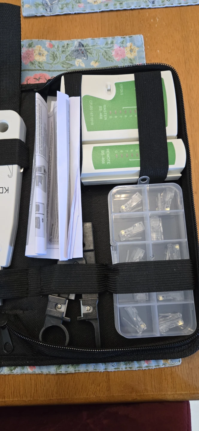 Network Cable Crimper Tool Kit - photo 3