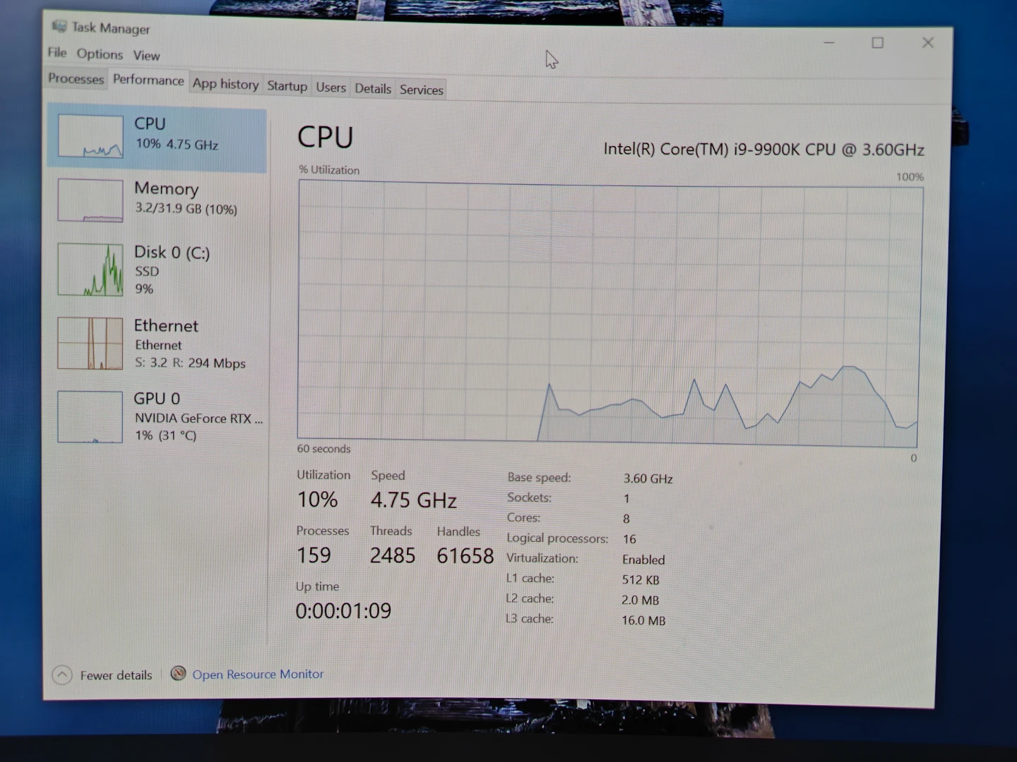 Gaming PC Computer with RTX 3080 GPU + I9-9900K CPU - photo 4