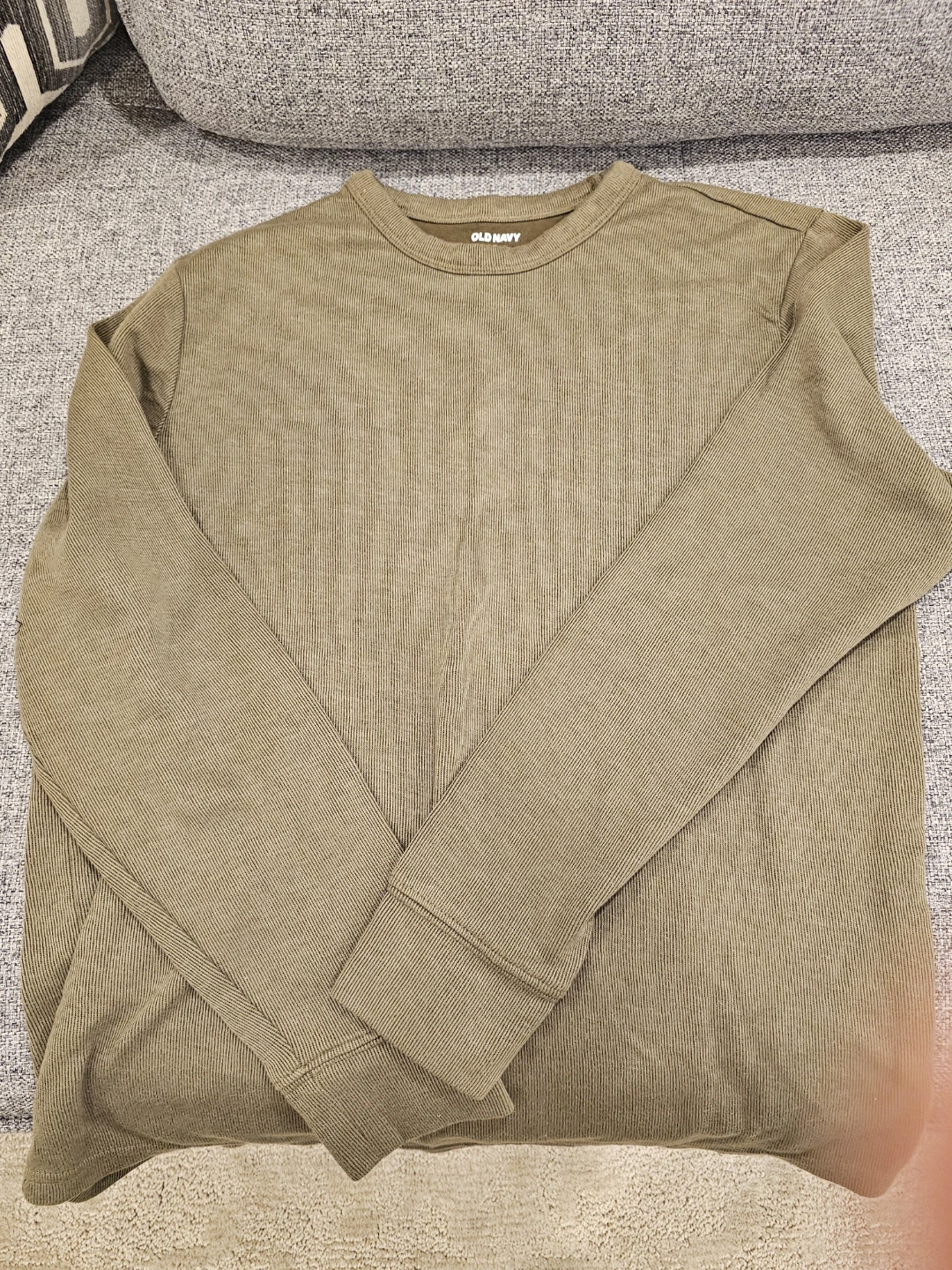 Old Navy Long Sleeve Ribbed Shirt M - photo 2