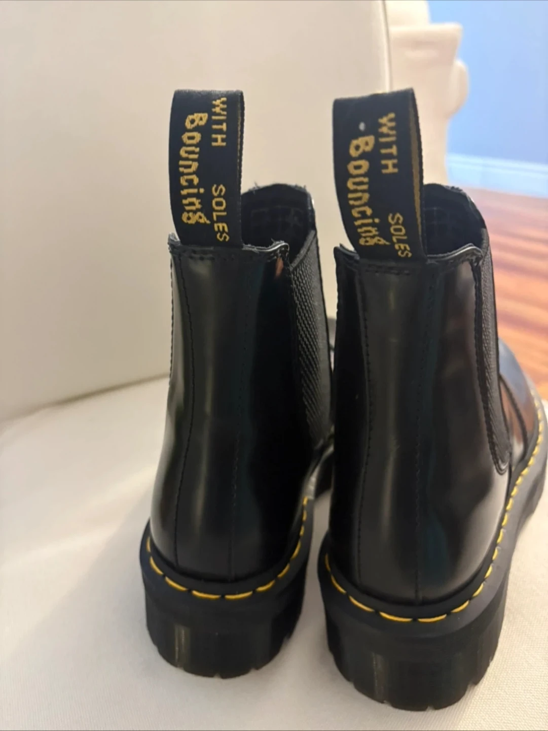 Dr. Martens 2976 Quad Platform Chelsea Boots Black - photo 2