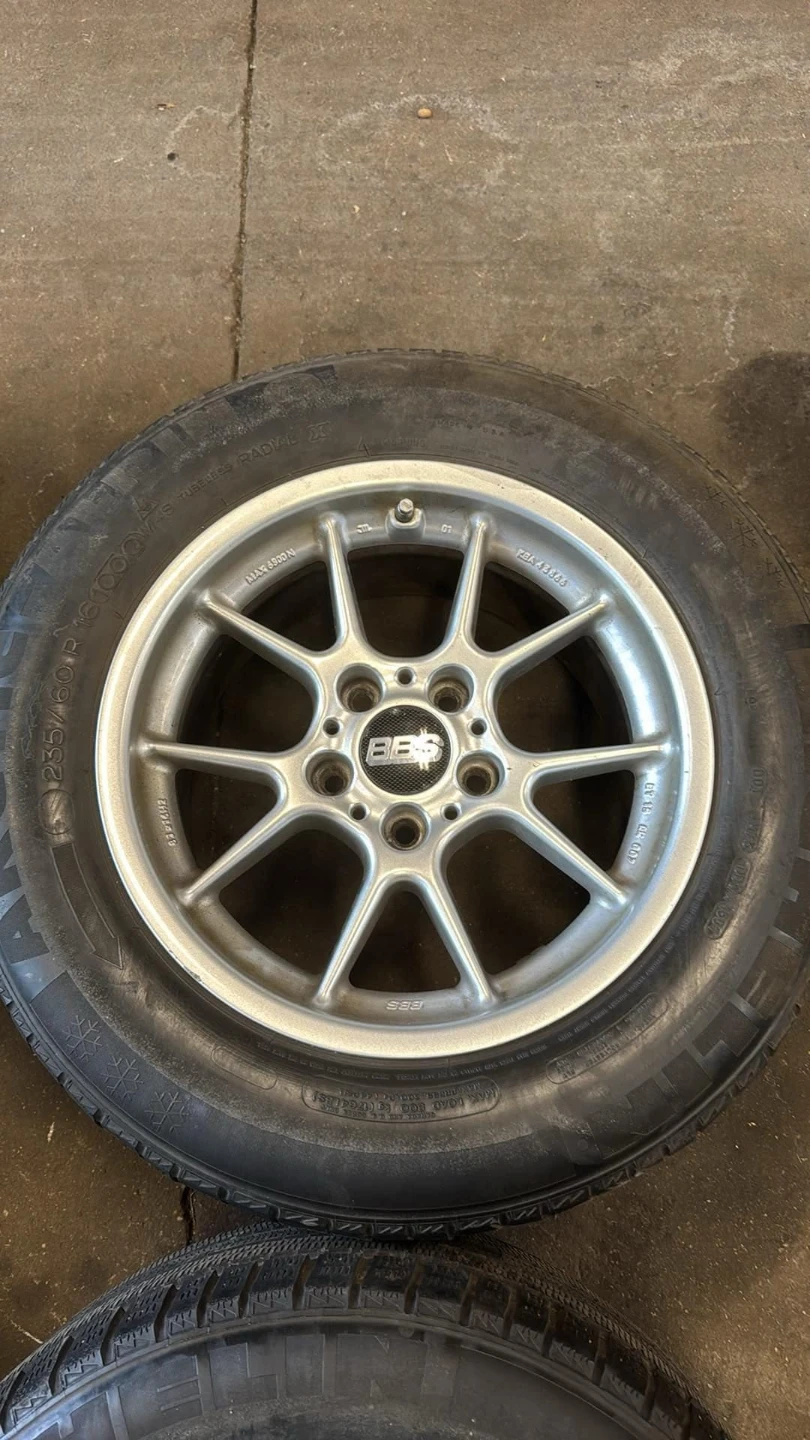 16 inch BBS rims wheels 5x120 5x4.75 lightweight wheels - photo 3