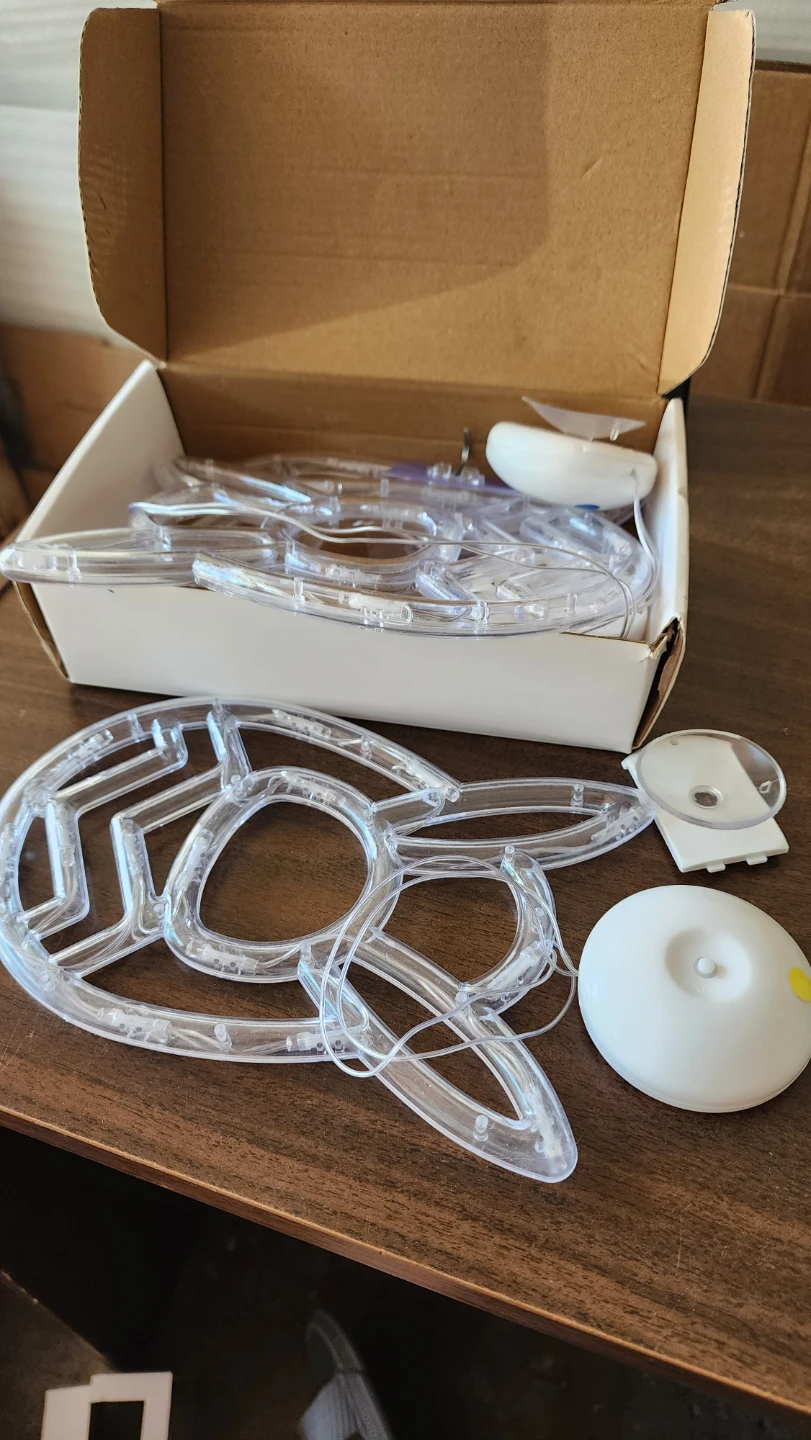 Rabbit shaped battery lights