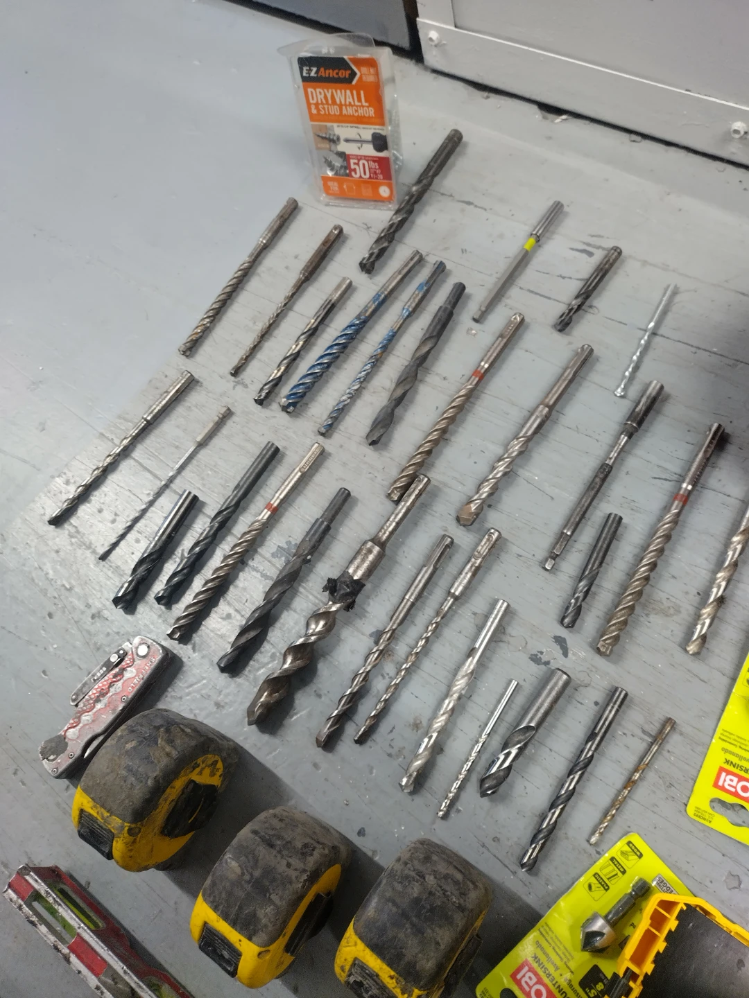 Drill Bit Set and Tools