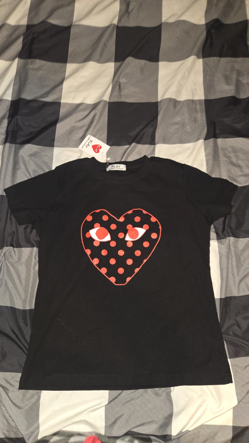PLAY Comme des Garçons Black Heart Logo T-Shirt