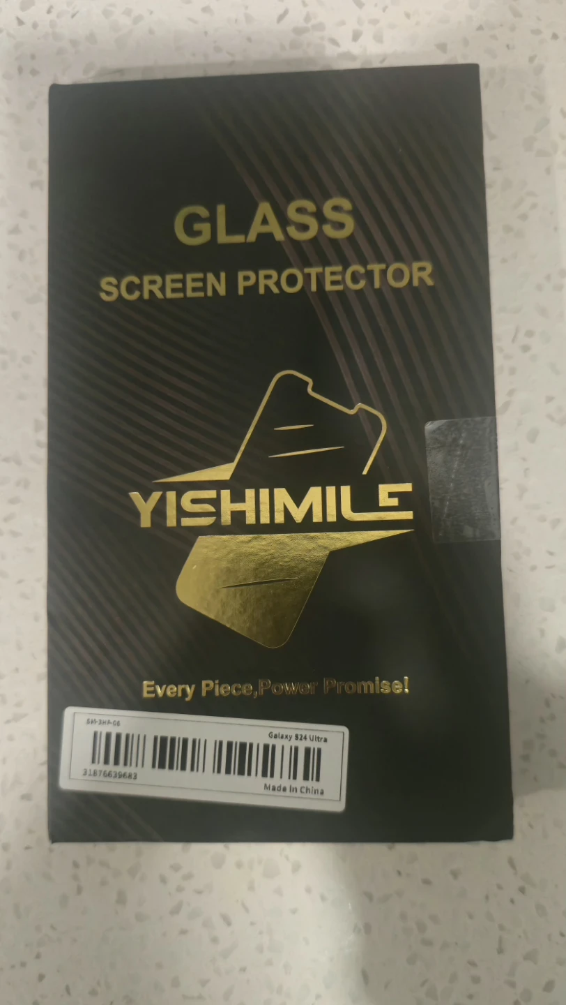 Tempered Glass Screen Protector for Galaxy S24 Ultra set of 3
