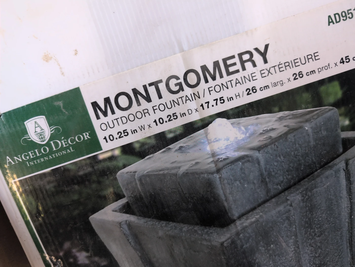Angelo Decor Montgomery Outdoor Fountain - photo 3