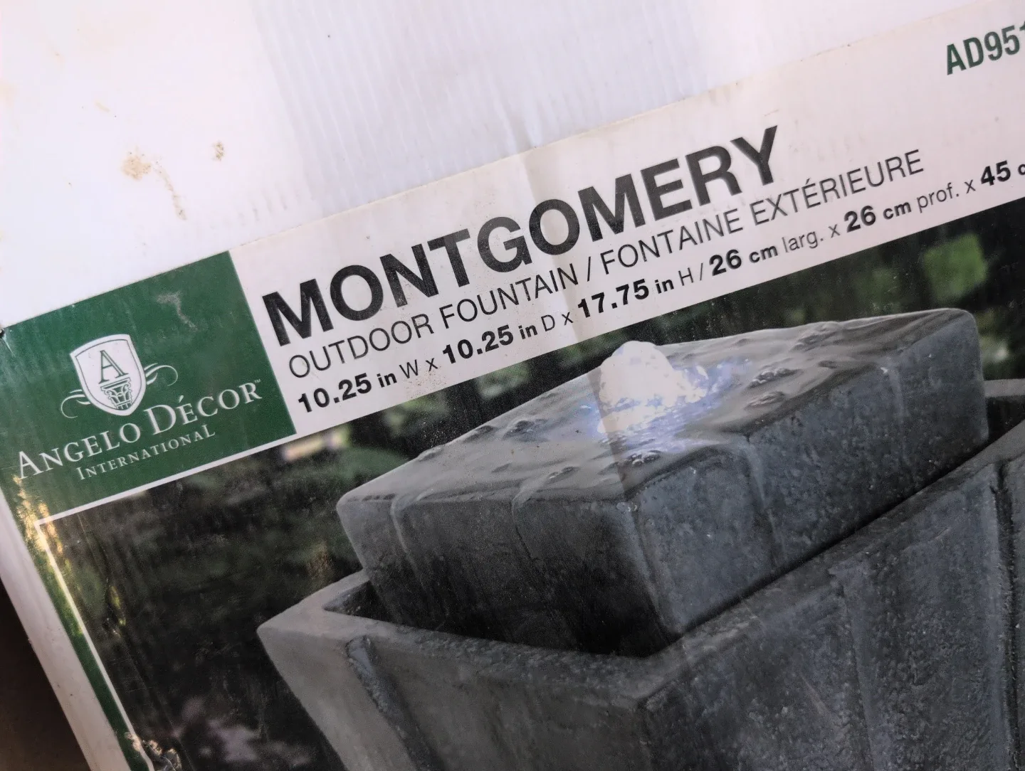 Angelo Decor Montgomery Outdoor Fountain - photo 3