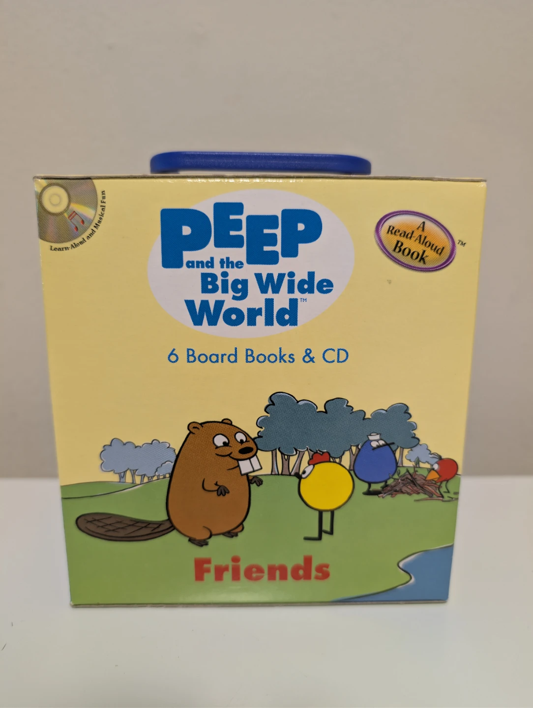 Peep and the big wide world book/cd set vintage hard to find