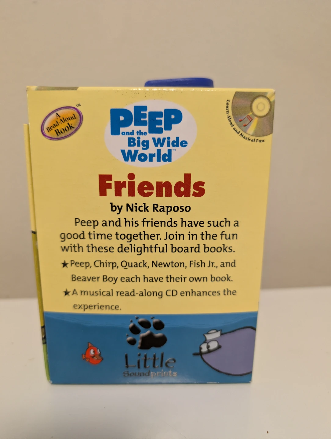 Peep and the big wide world book/cd set vintage hard to find - photo 2