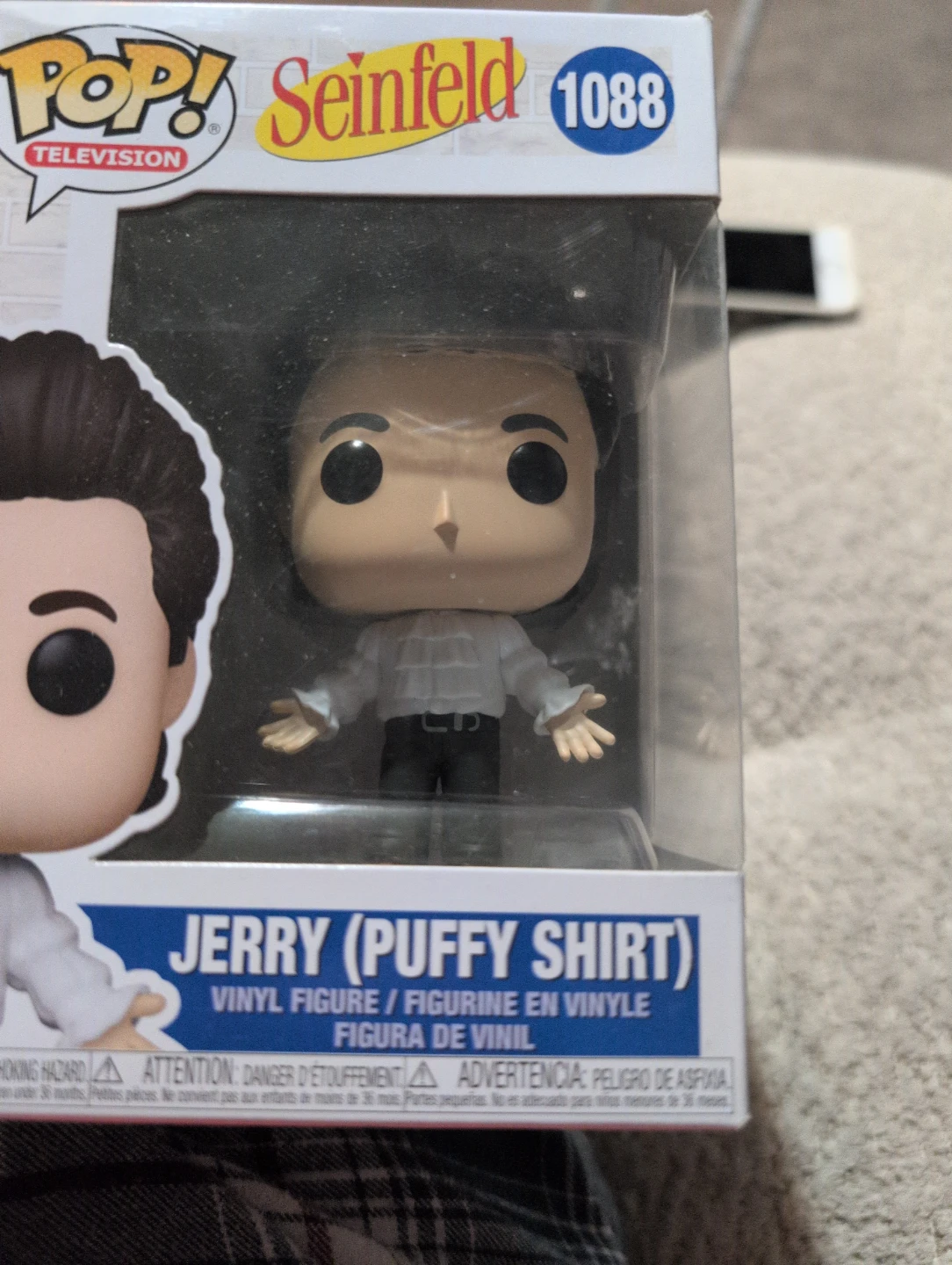 Funko Pop! Seinfeld Jerry (Puffy Shirt) #1088 Vinyl Figure
