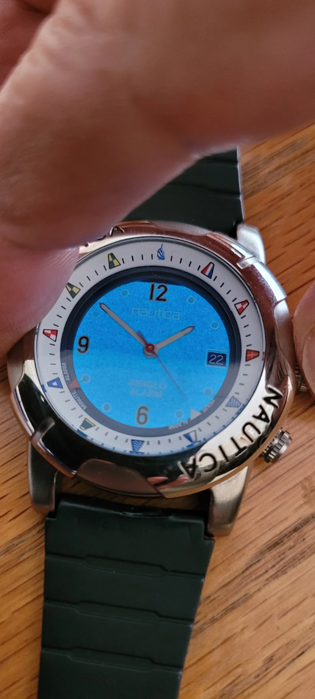 Nautica Indiglo Alarm Watch