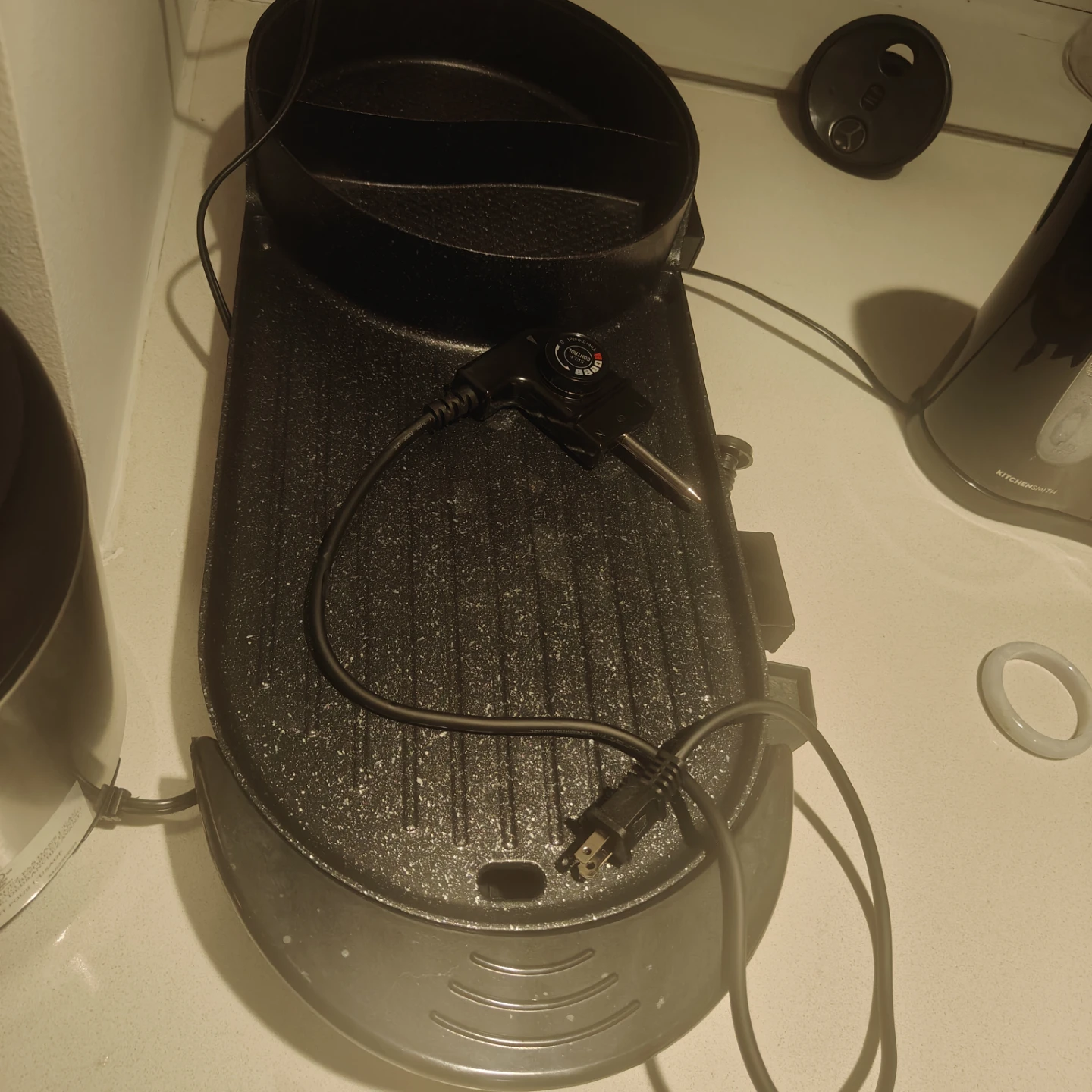 Electric Grill and Hot Pot Combo