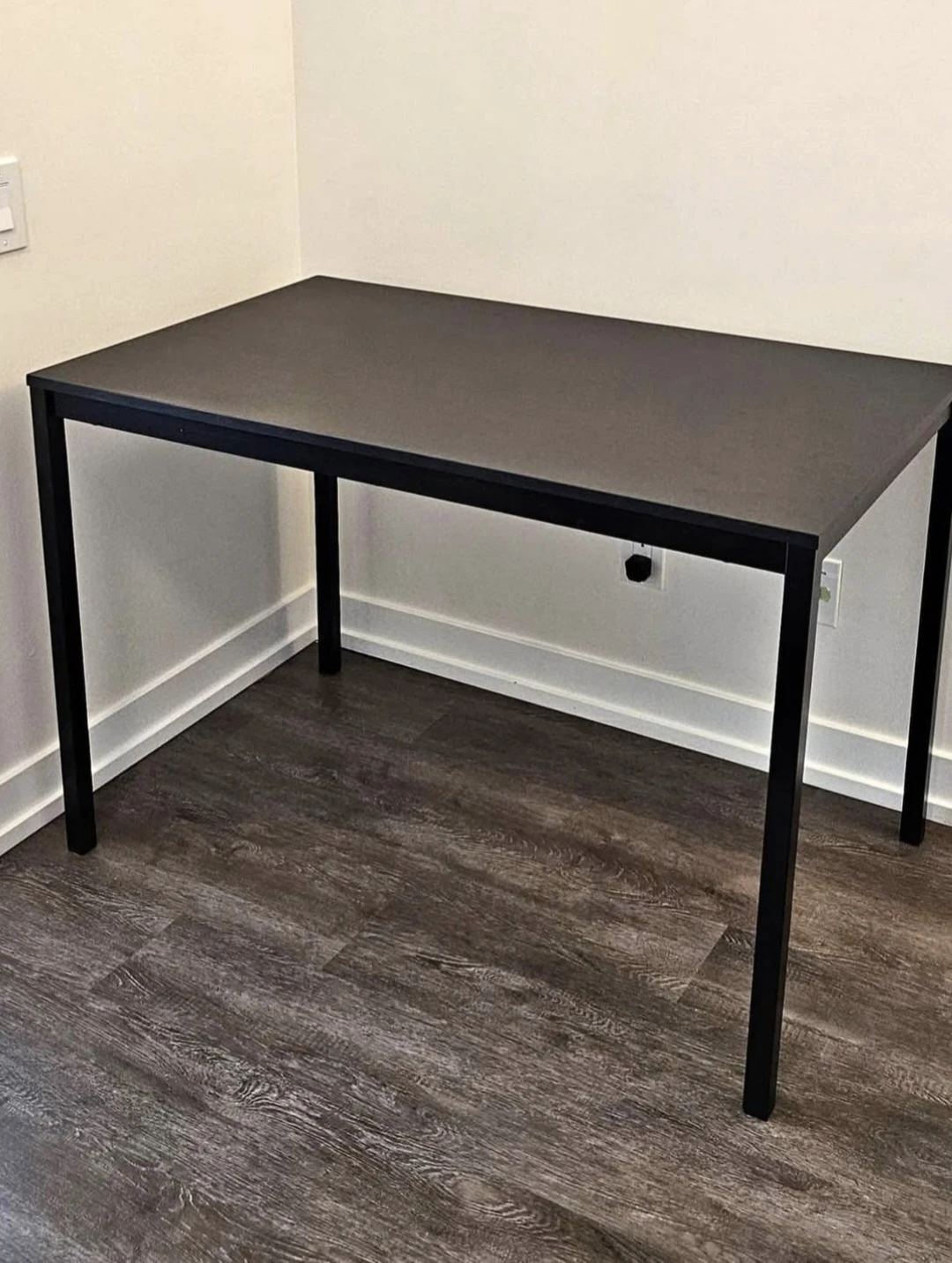 Ikea SANDSBERG Black Dining Table