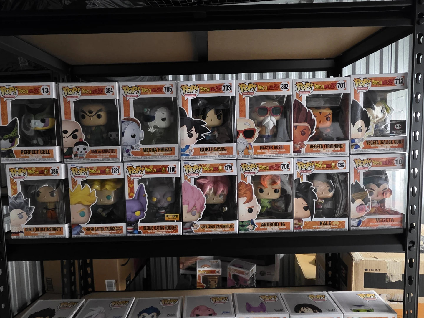 Dragon Ball Z Pop large collection